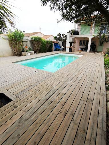 Entreprise de charpente et terrasses bois à Saussines près de Montpellier 34 Hérault